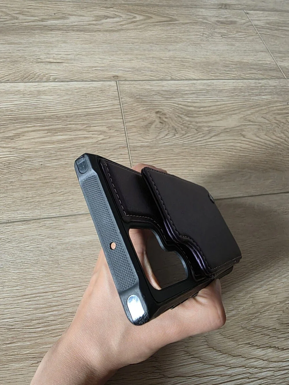 Samsung Purple Wallet Case with Cards Slot For S22 Ultra